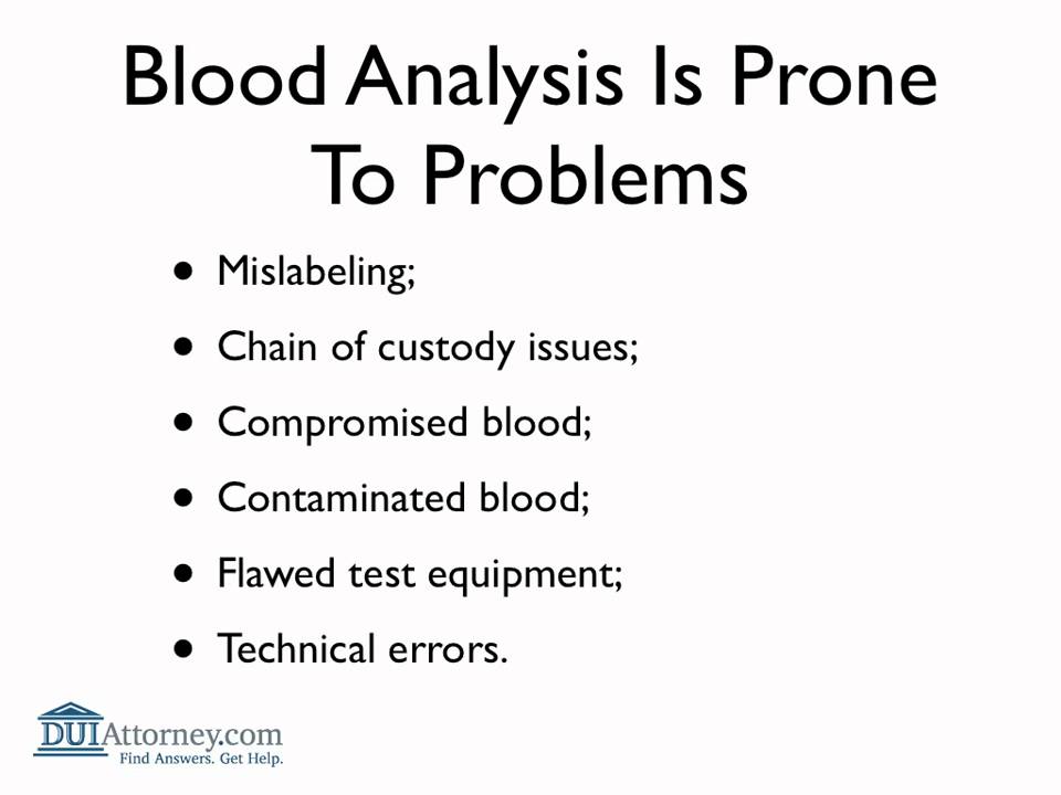 Minnesota DWI Blood Testing Explained