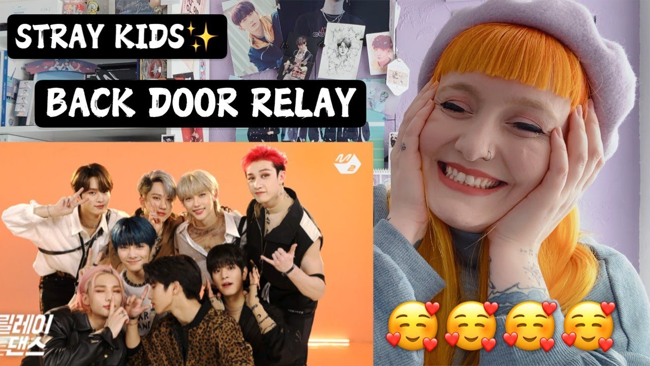 STRAY KIDS 'BACK DOOR' 4K RELAY DANCE REACTION