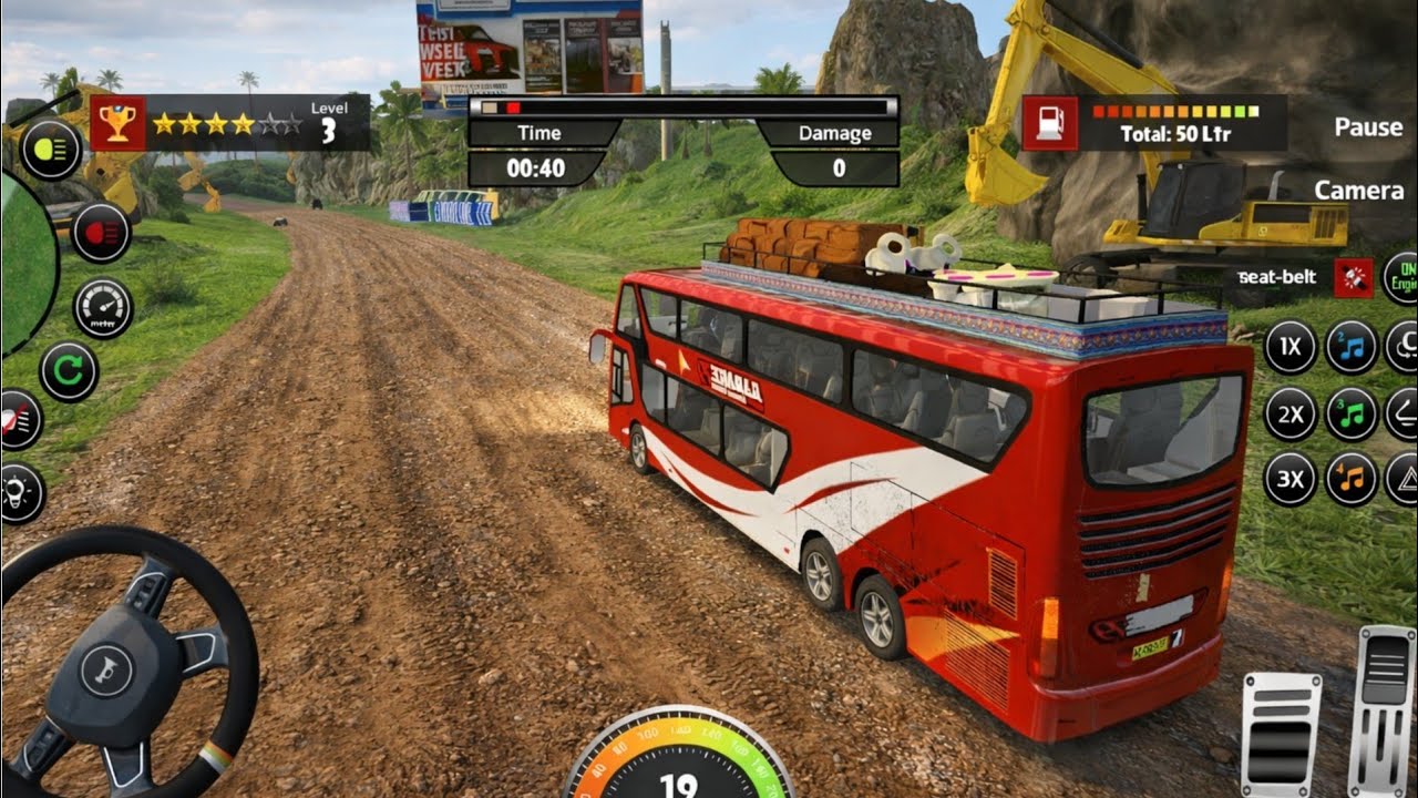 Bus Vietnam Passengers off road Passenger simulator 3d android Games 