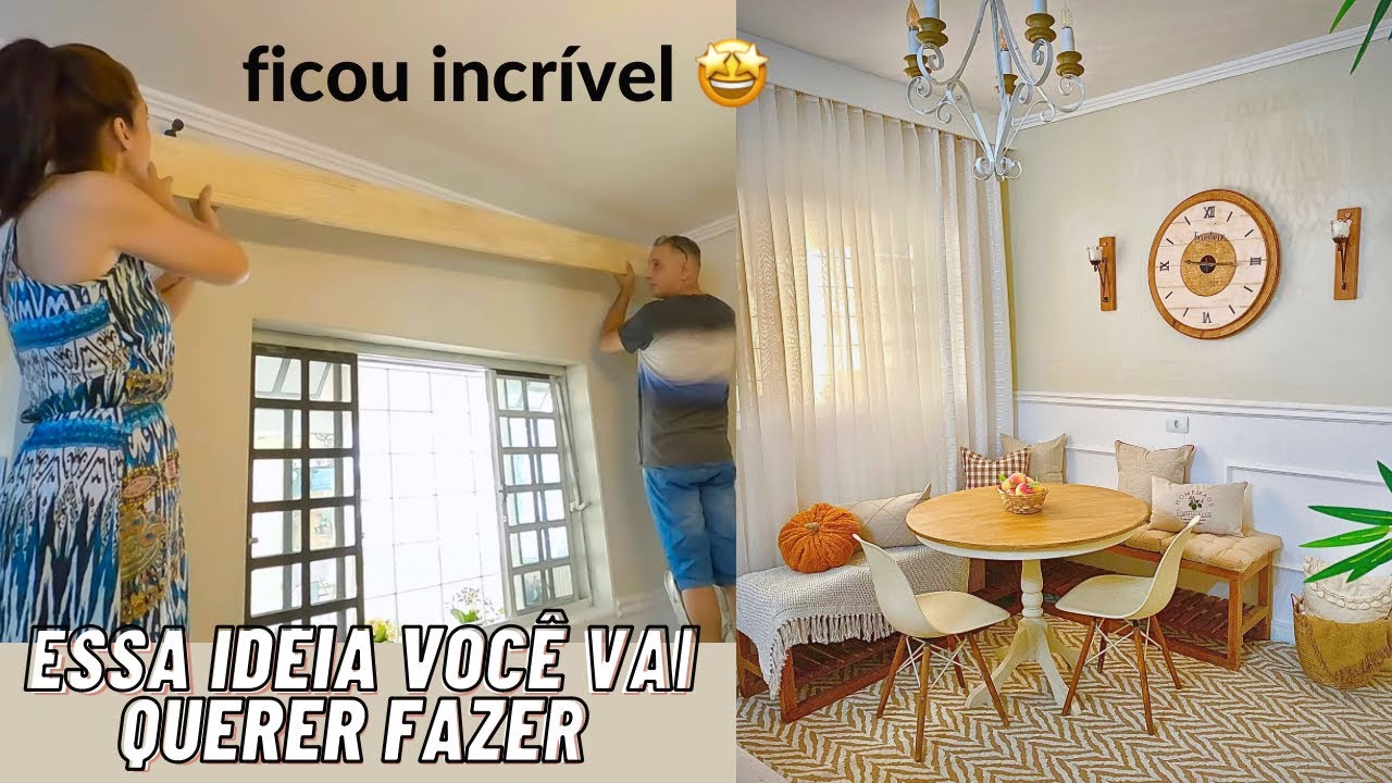 VOC&Ecirc; VAI QUERER FAZER ESSA IDEIA DE DECORA&Ccedil;&Atilde;O INCR&Iacute;VEL QUE FIZ  EM CASA !