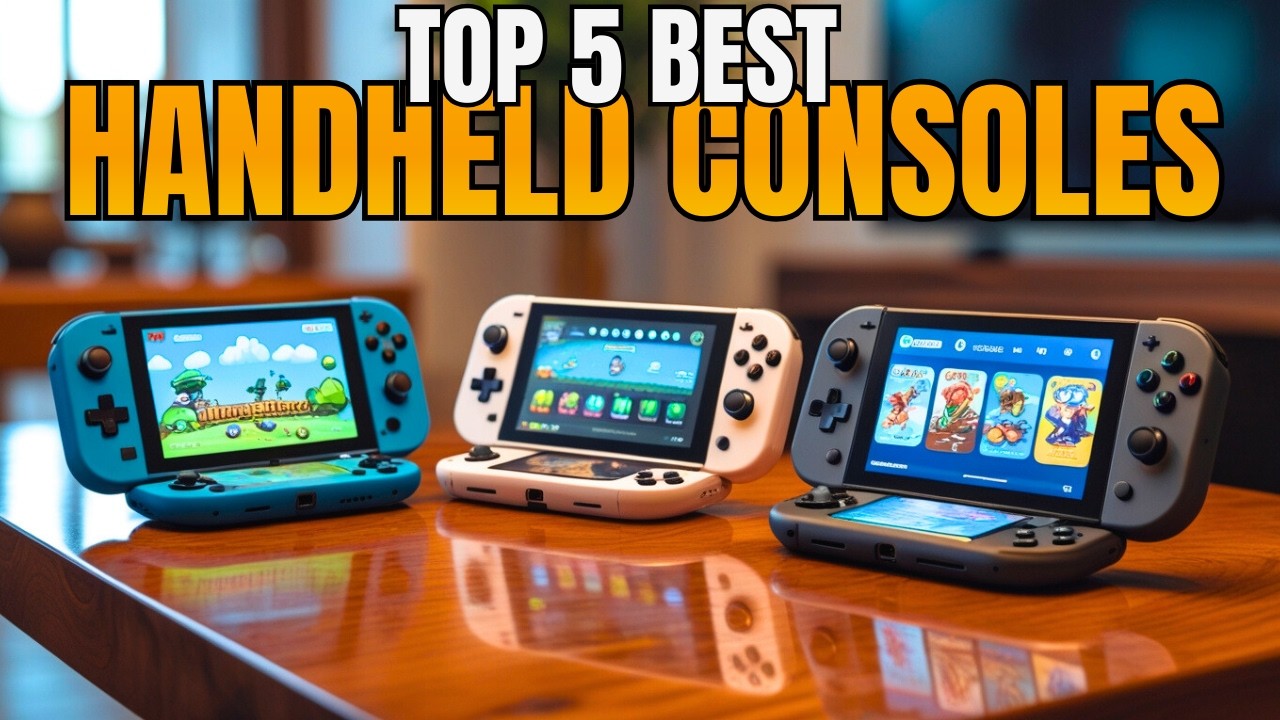 5 Best Gaming Handheld Consoles for Play Anywhere Gaming in 2026