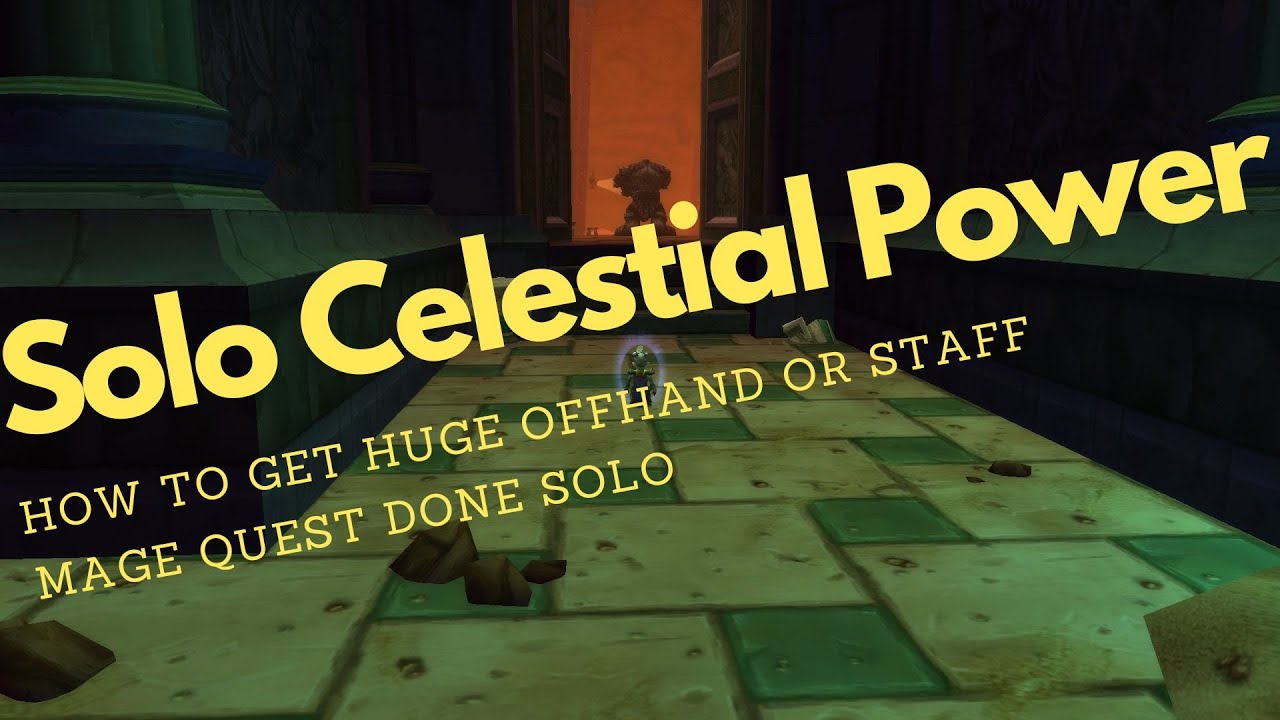 Mage Quest in Uldaman solo - Celesital Power | Everlook WoW