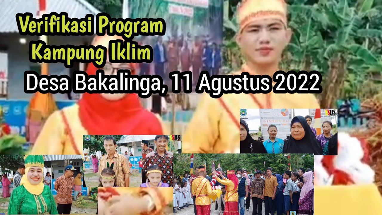 Verifikasi Program Kampung Iklim (Proklim) di Desa Bakalinga