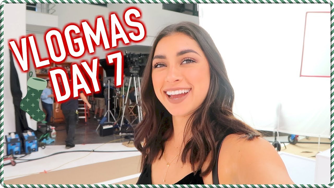 On Set in LA & Surprise Europe Trip! VLOGMAS DAY 7