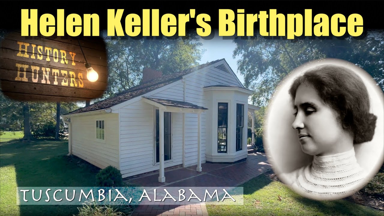 Helen Keller lost her Hearing & Sight at her home