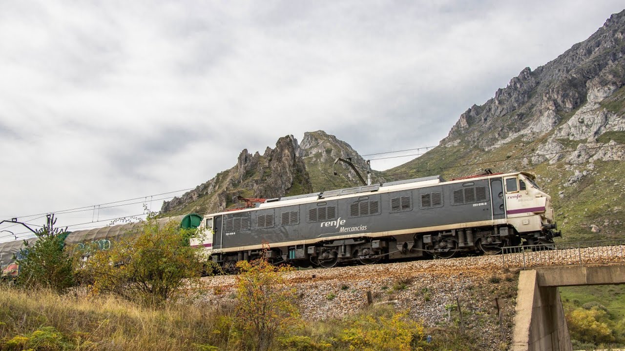 Un día de trenes por la Rampa de Pajares (27-9-2023)