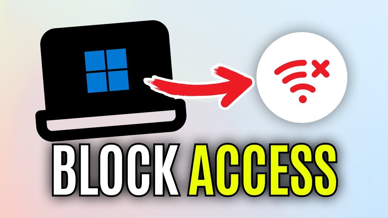 How To Block Program From Accessing Internet In Windows