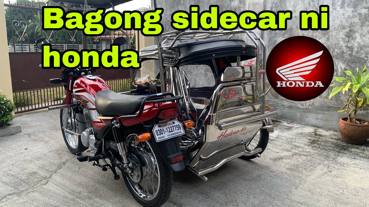 Bagong sidecar ni honda tmx