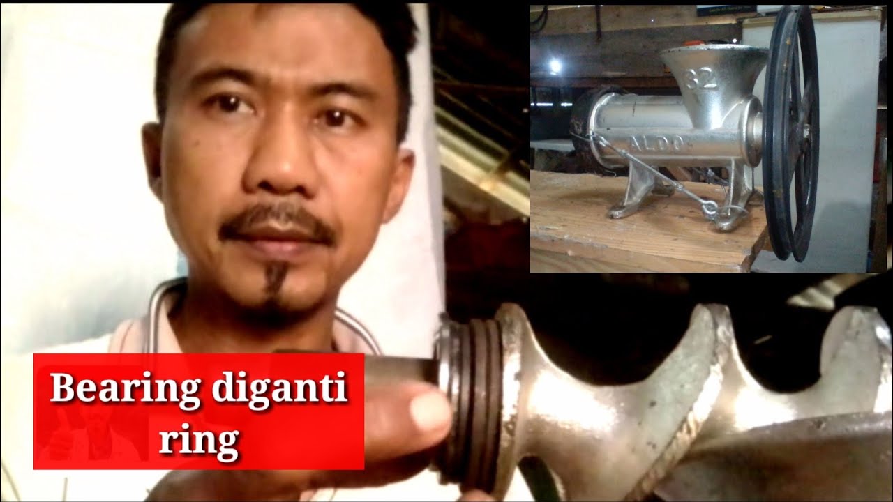 Klahar Gilingan Daging Bisa di Ganti Pakai Ring