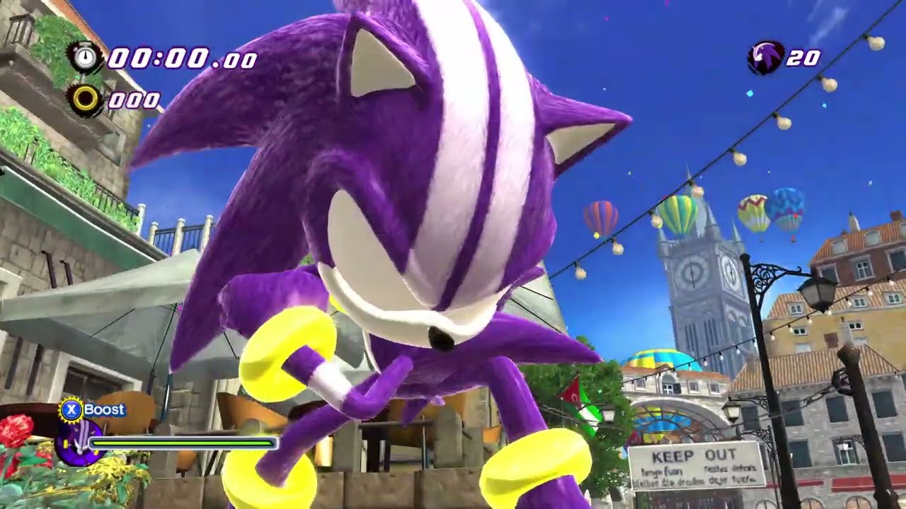 Sonic Generations Darkspine Sonic Mod