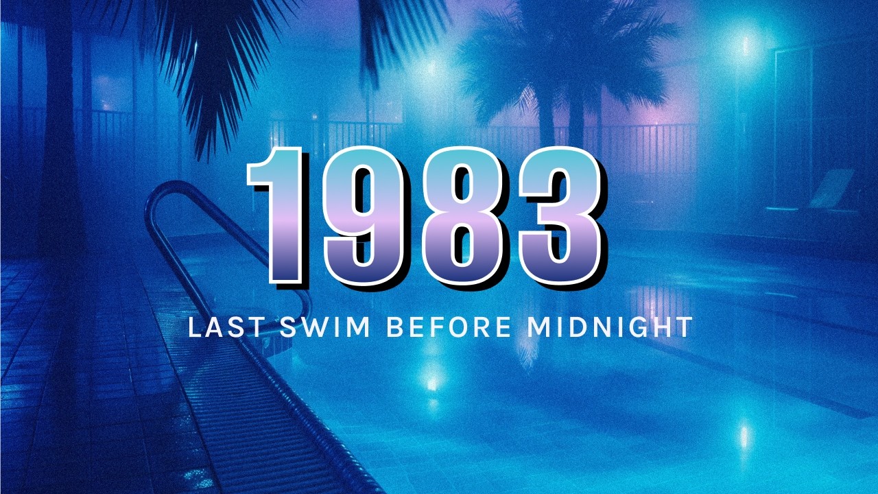 Neon Motel Pool 1989 | VHS Lofi Night