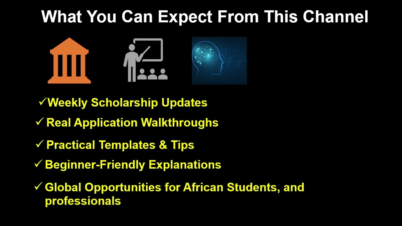 Stop Missing Scholarships — Welcome to Africa OpportunityHub