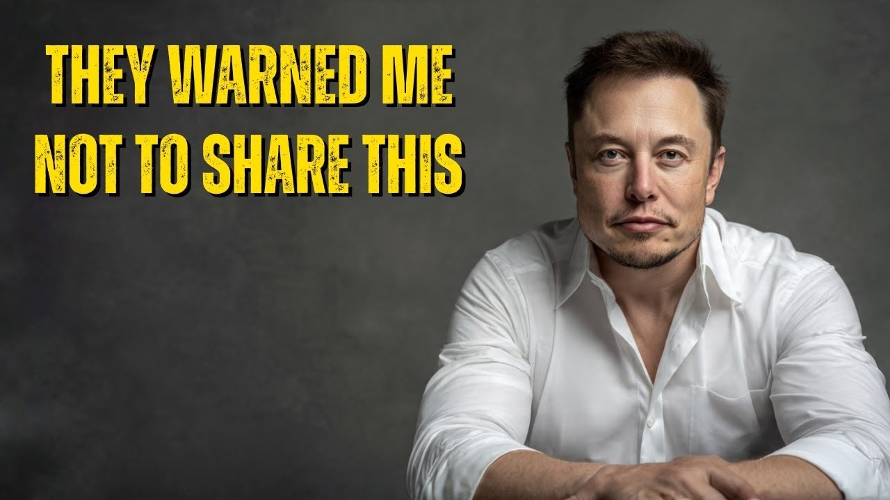 They Warned Me Not to Share This… But I Couldn’t Hold It Anymore | Elon Musk