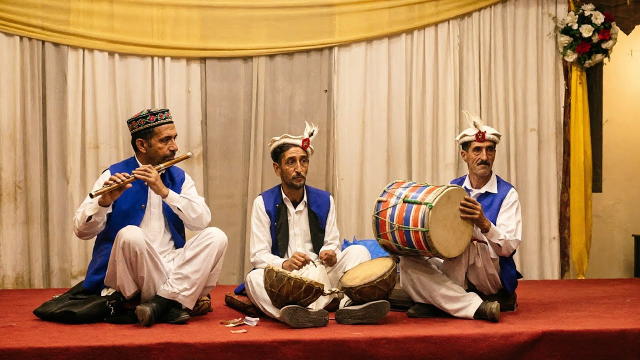 Latest Chitrali Dhol Music Eshtok Rawalpindi | Laili Ustaz And Team Music Band Garamchashma 