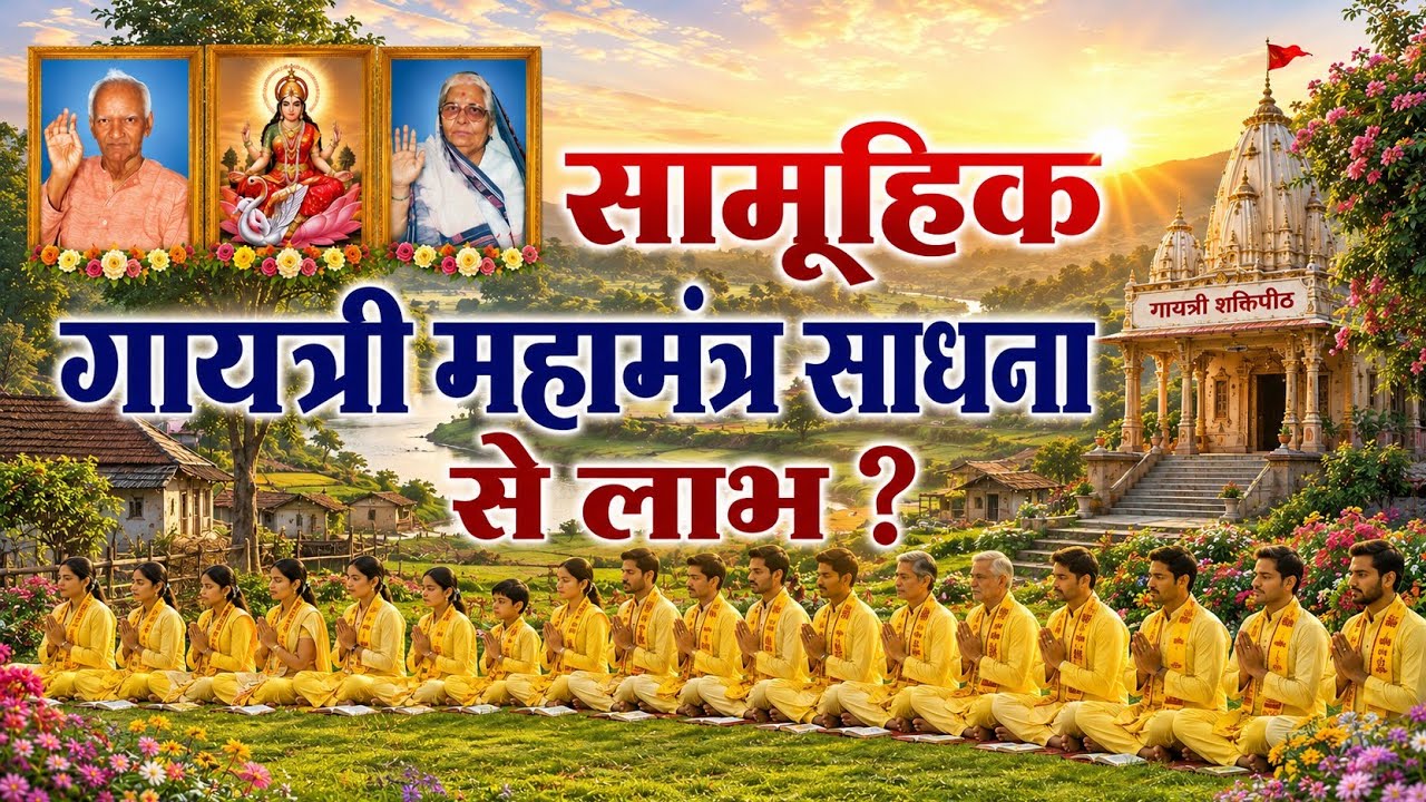 सामूहिक गायत्री महामंत्र साधना | दिव्य ऊर्जा का अनुभव तहसील ठीकरी, जिला-बड़वानी #DeepsevaTV