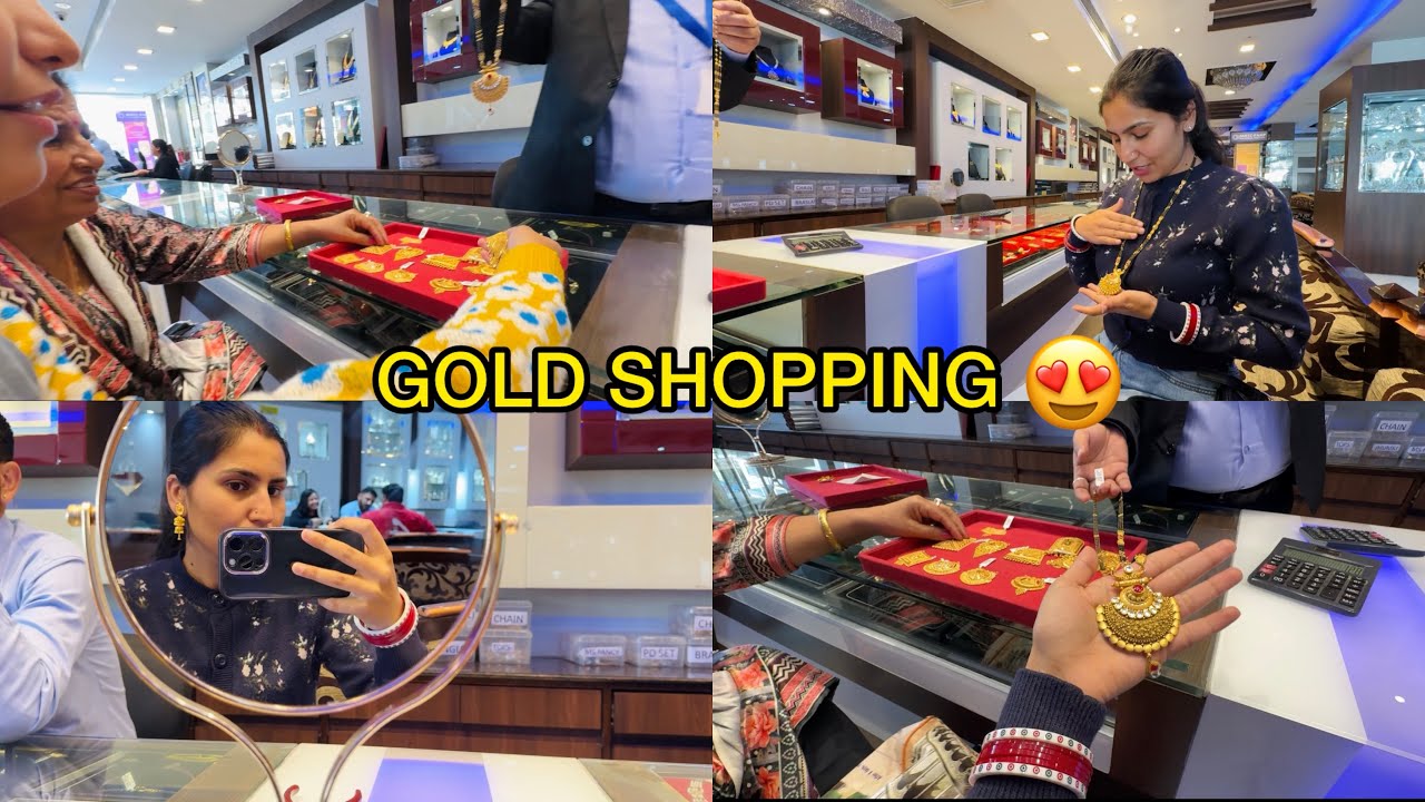हमने लिया लाखों का सोना 😍 || Gold jewellery shopping || PRIYASH VLOG ||
