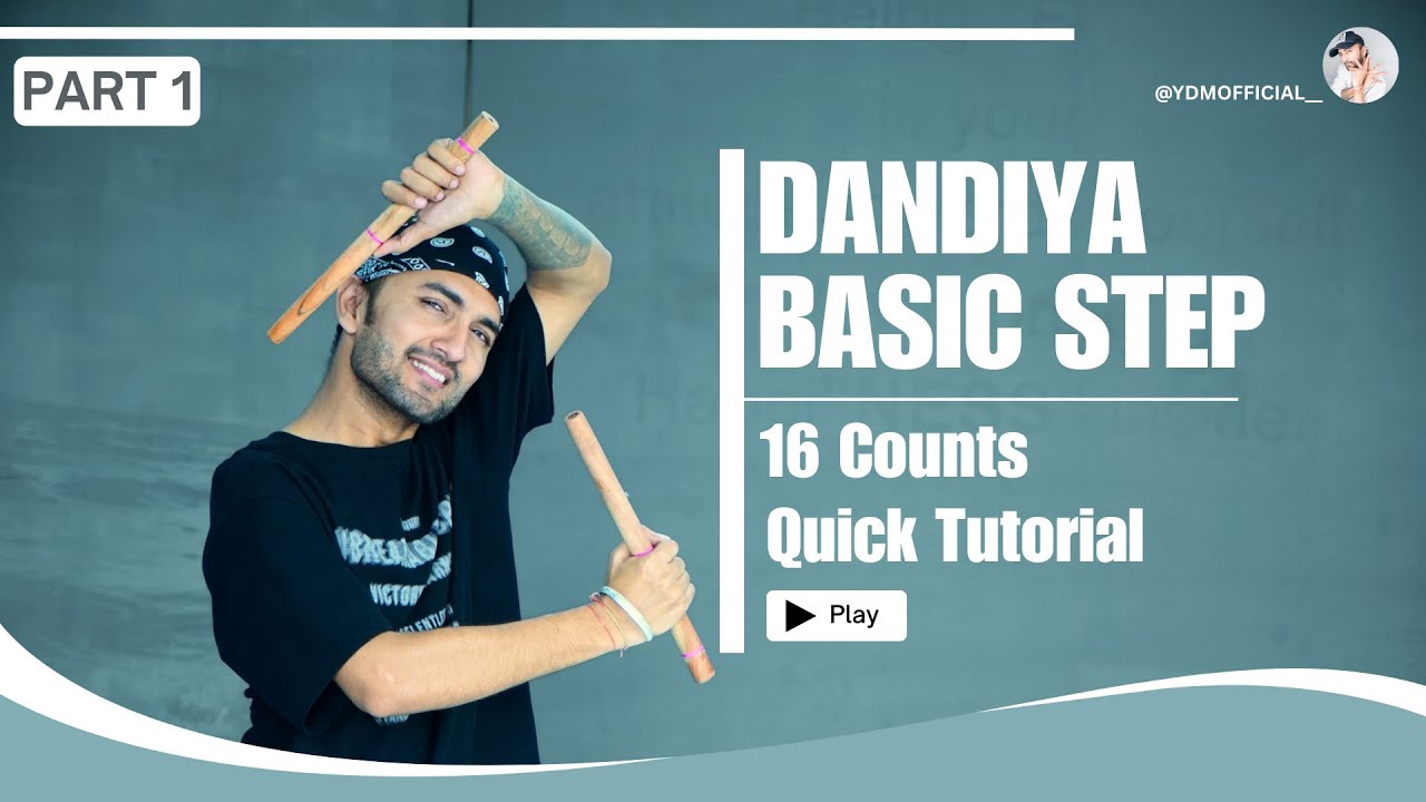 Dandiya Steps Tutorial | Learn Garba Moves (Part 1)