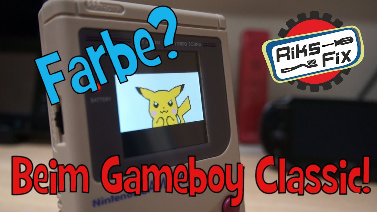 Der beste Gameboy Classic?!? DMG 01 IPS V2 Display Mod!  DEUTSCH! │ RiksMod #2