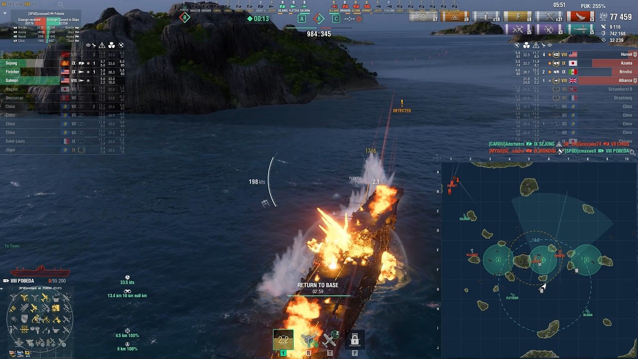 Play with me - Sunk, but won but points! (Subtitled)