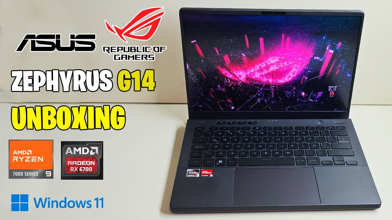 ASUS ROG Zephyrus G14 en Perú: Unboxing laptop AMD Ryzen 9 y Radeon RX 6700s