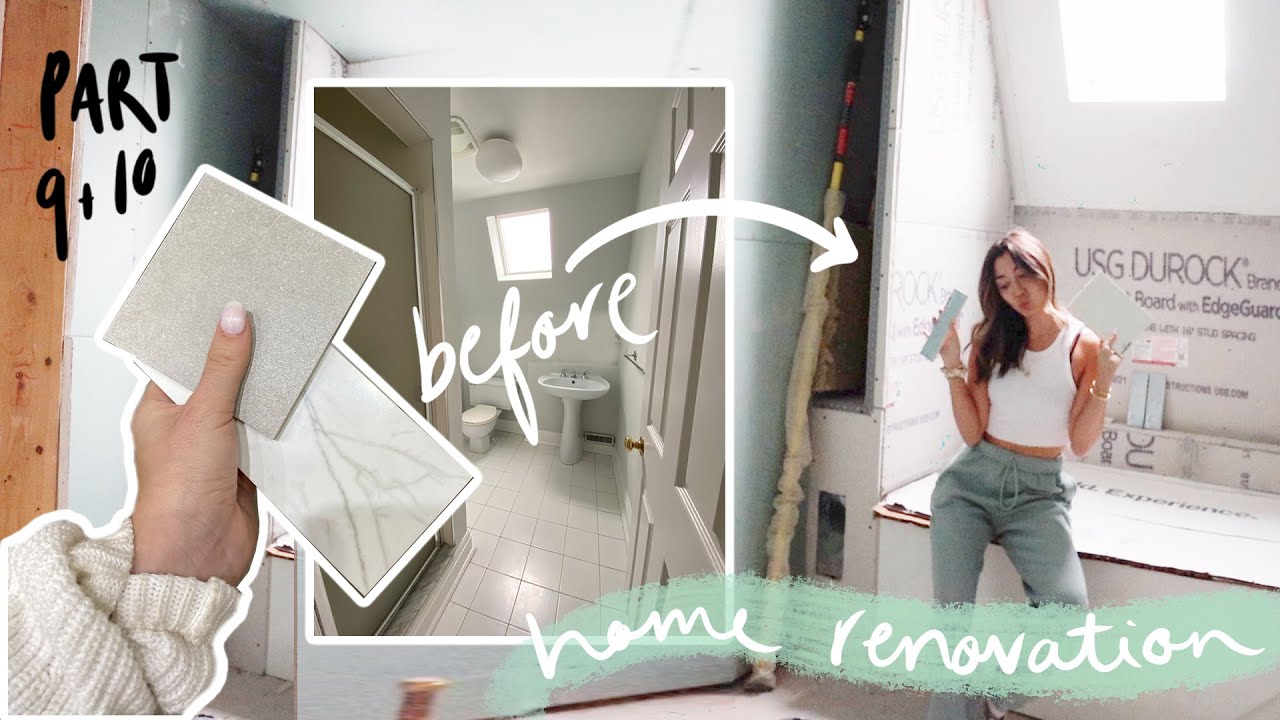 HOME RENOVATION WEEK 9 + 10 (new rooms, tile pick up & MOVE IN date!)