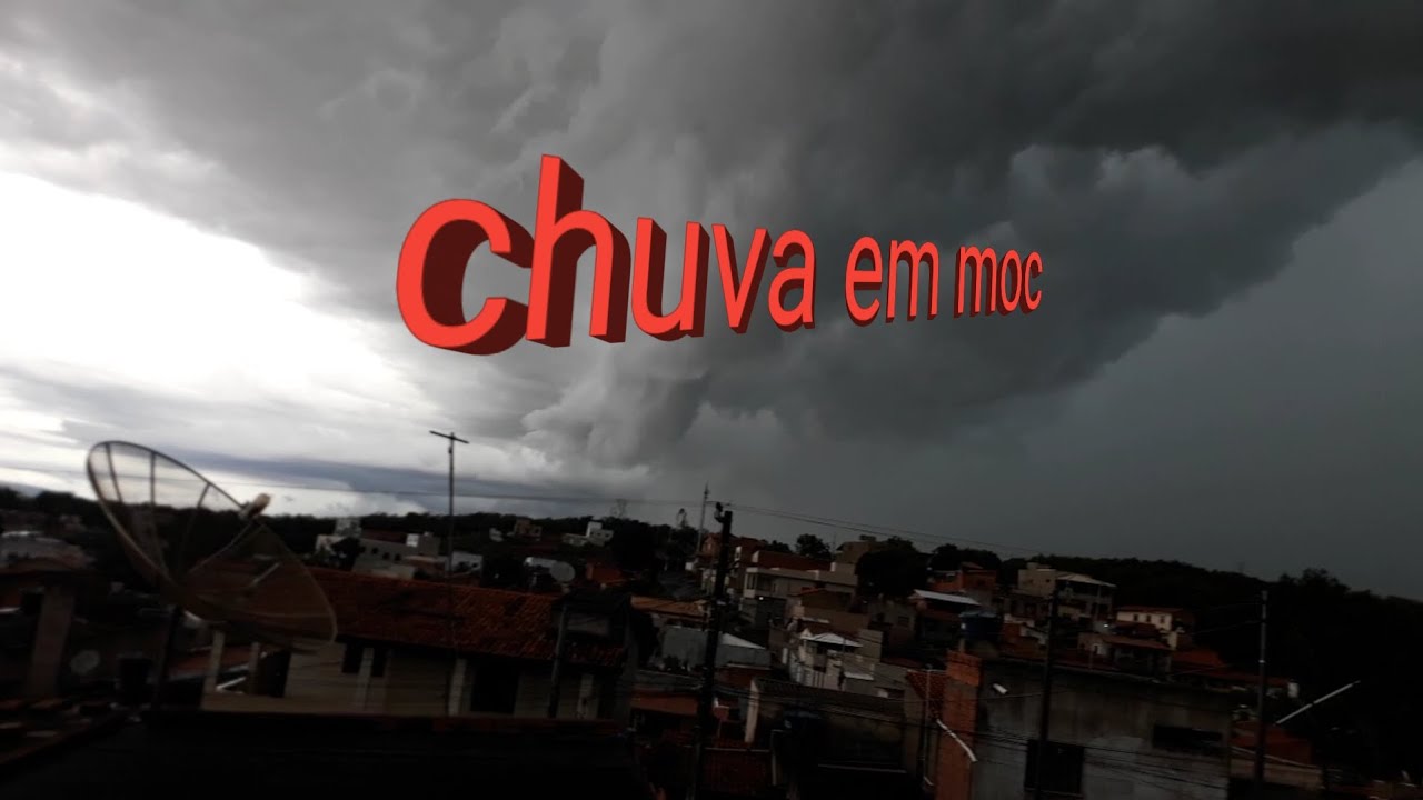 Chuva em Montes Claros mg