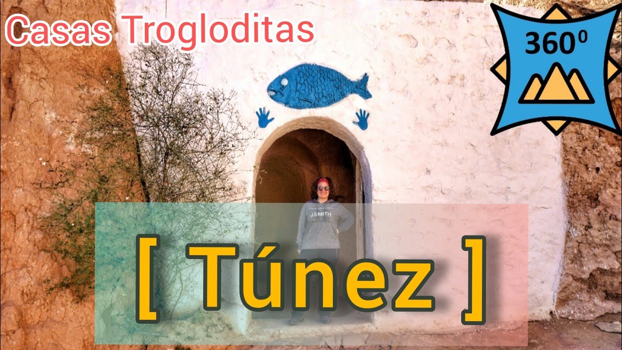 🇹🇳 360 Tunisia, Casas Trogloditas de Matmata. Turismo en T&uacute;nez 360&ordm; VR Virtual Reality 4K.