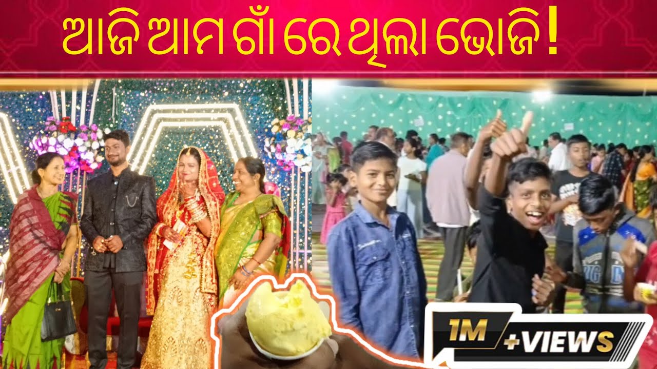 ଆଜି ଆମ ଗାଁ ରେ ଥିଲା ଭୋଜି 🤤/Daily Life Vlog 🤳.