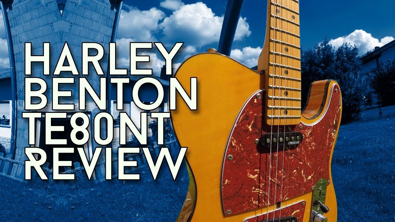 Look like a Prince on a budget? Harley Benton TE80 NT Deluxe - Review!