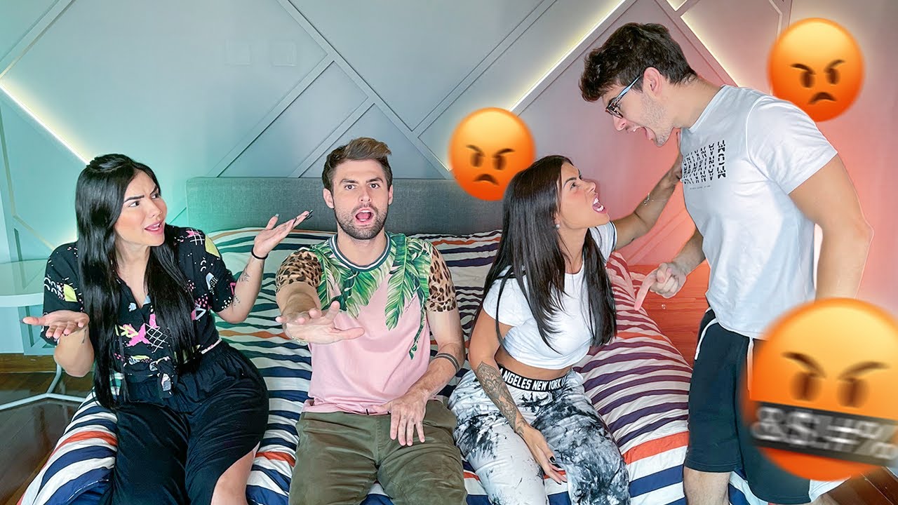 JOAO E A ANA BRIGARAM NO MEIO DO VÍDEO!! DEU RUIM!!