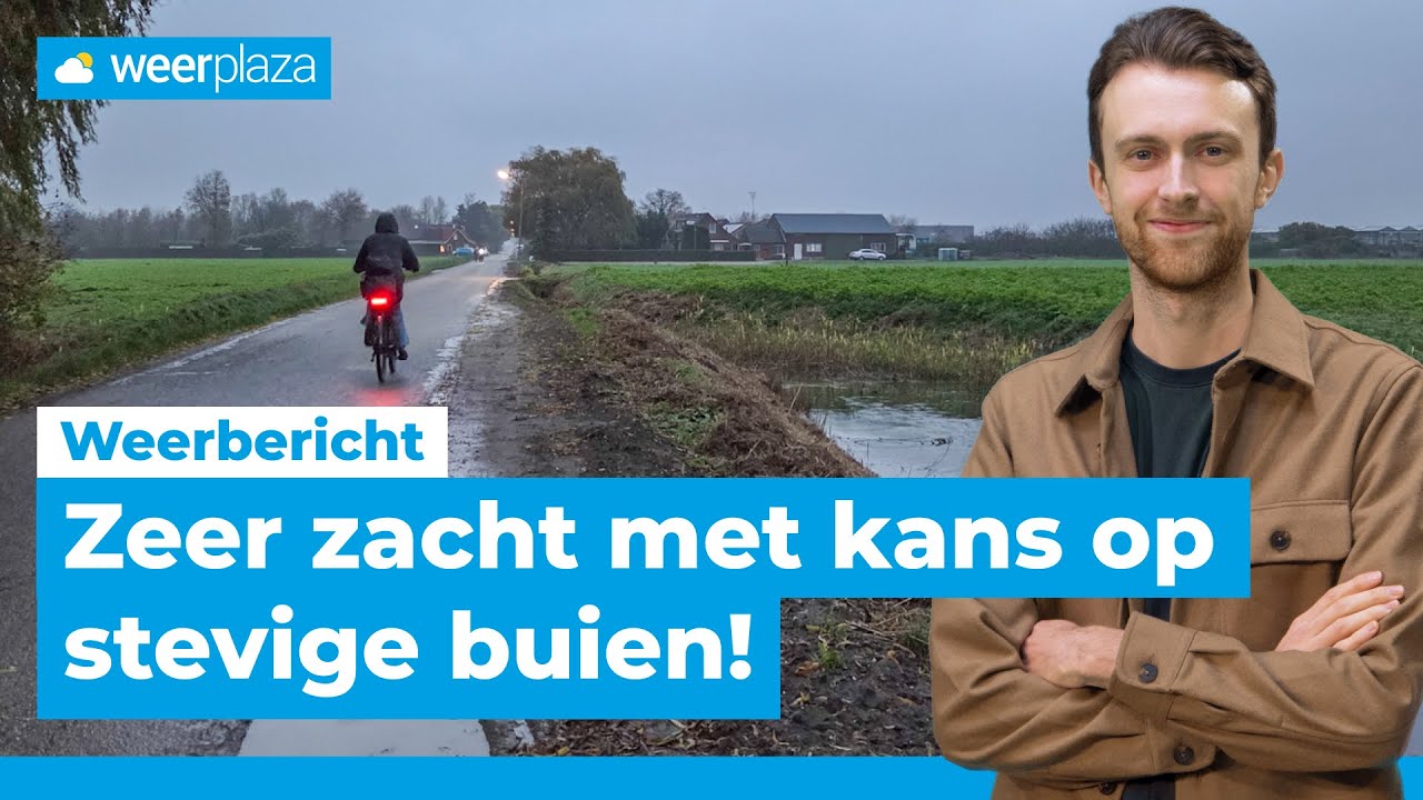 Vanmiddag stevige buien, maar wat daarna? | Weerbericht