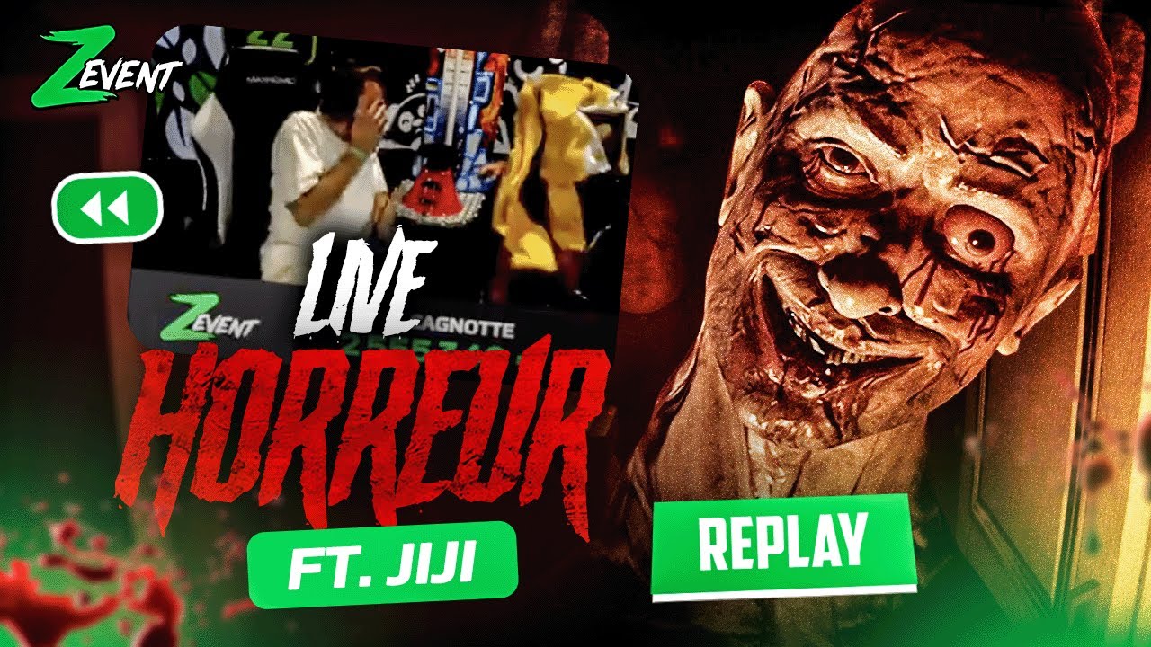 LE JEU EST HARDCORE ! (Live horreur avec Jiji au #ZEvent2022 )