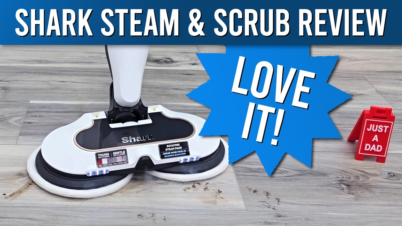 Shark Steam & Scrub Steam Mop S8201 🧼🔥 I LOVE It!