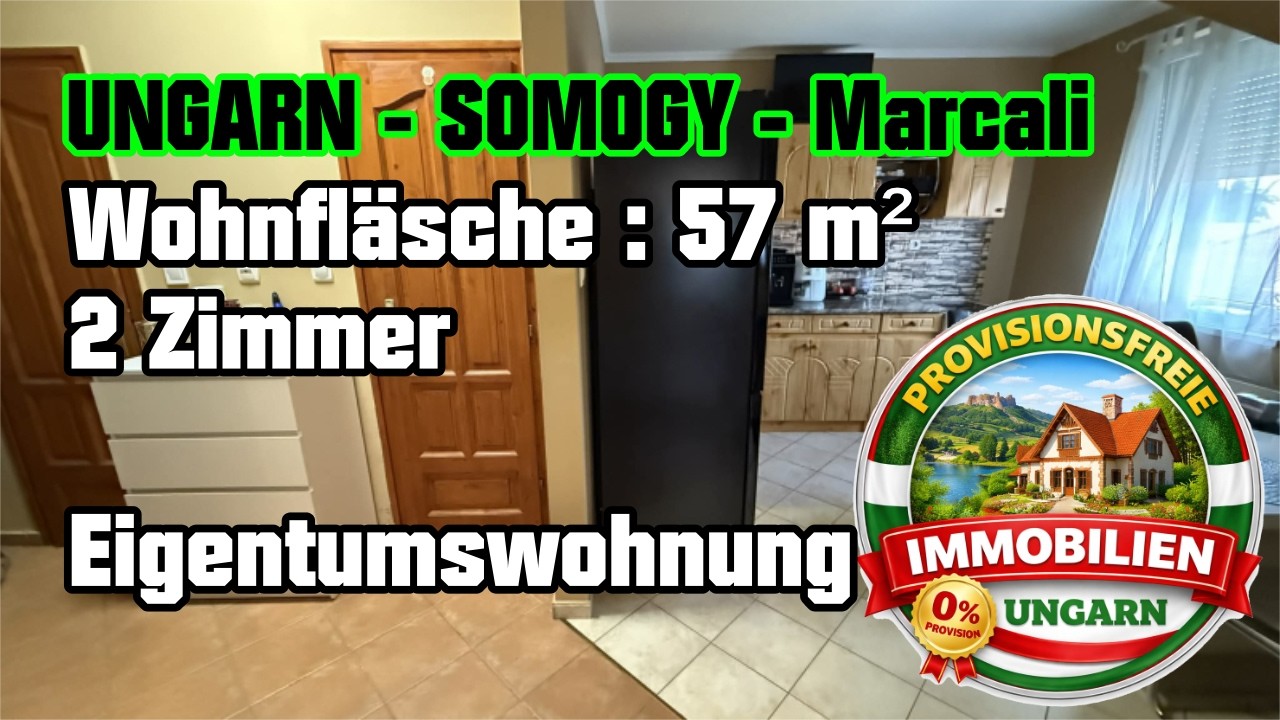 Eigentumswohnung 🌶️ #Somogy 🌶️ #Marcali 🌶️ #Provisionsfrei