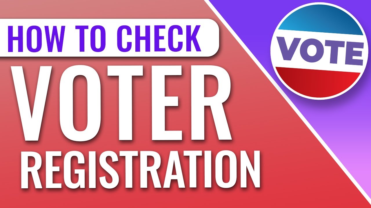 How To Check Your Voter Registration