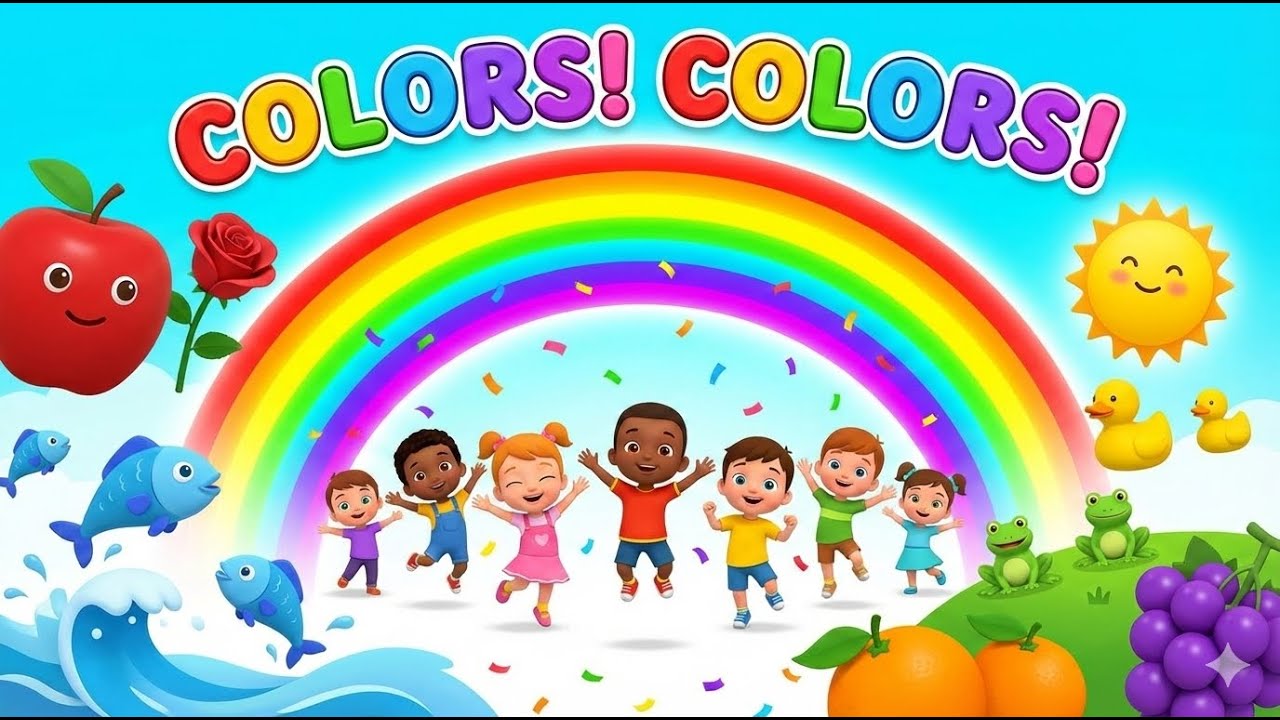 Fun Kids Songs 🎶 Cute Dancing Characters 🌈Fun Happy Learning