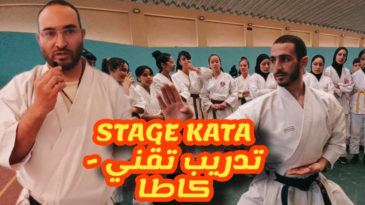 stage kata تدريب تقني في الكاراتيه - صنف الكاتا
