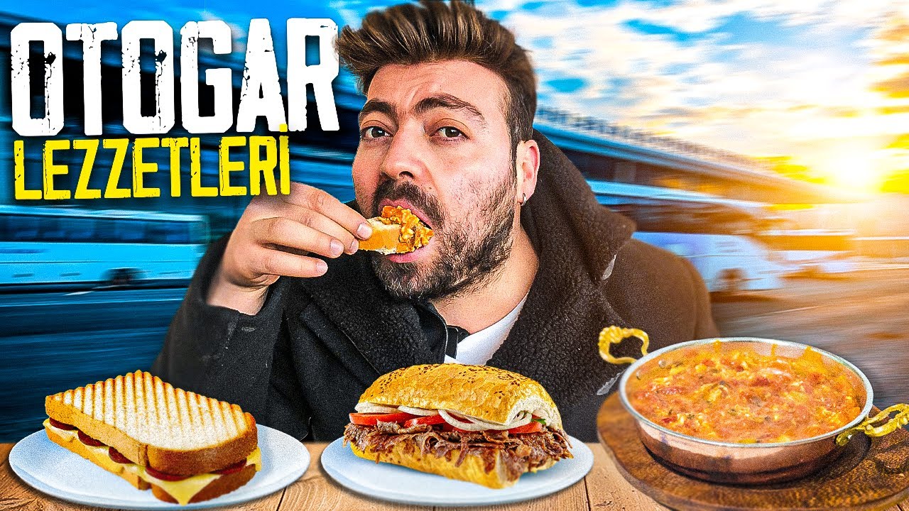 OTOGARDAKİ UCUZ SOKAK LEZZETLERİNİ DENEDİM !