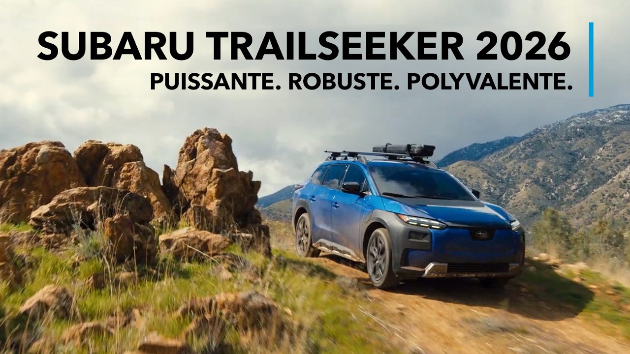 Le tout première Subaru Trailseeker 100 % électrique 2026 | Puissante. Robuste. Polyvalente.
