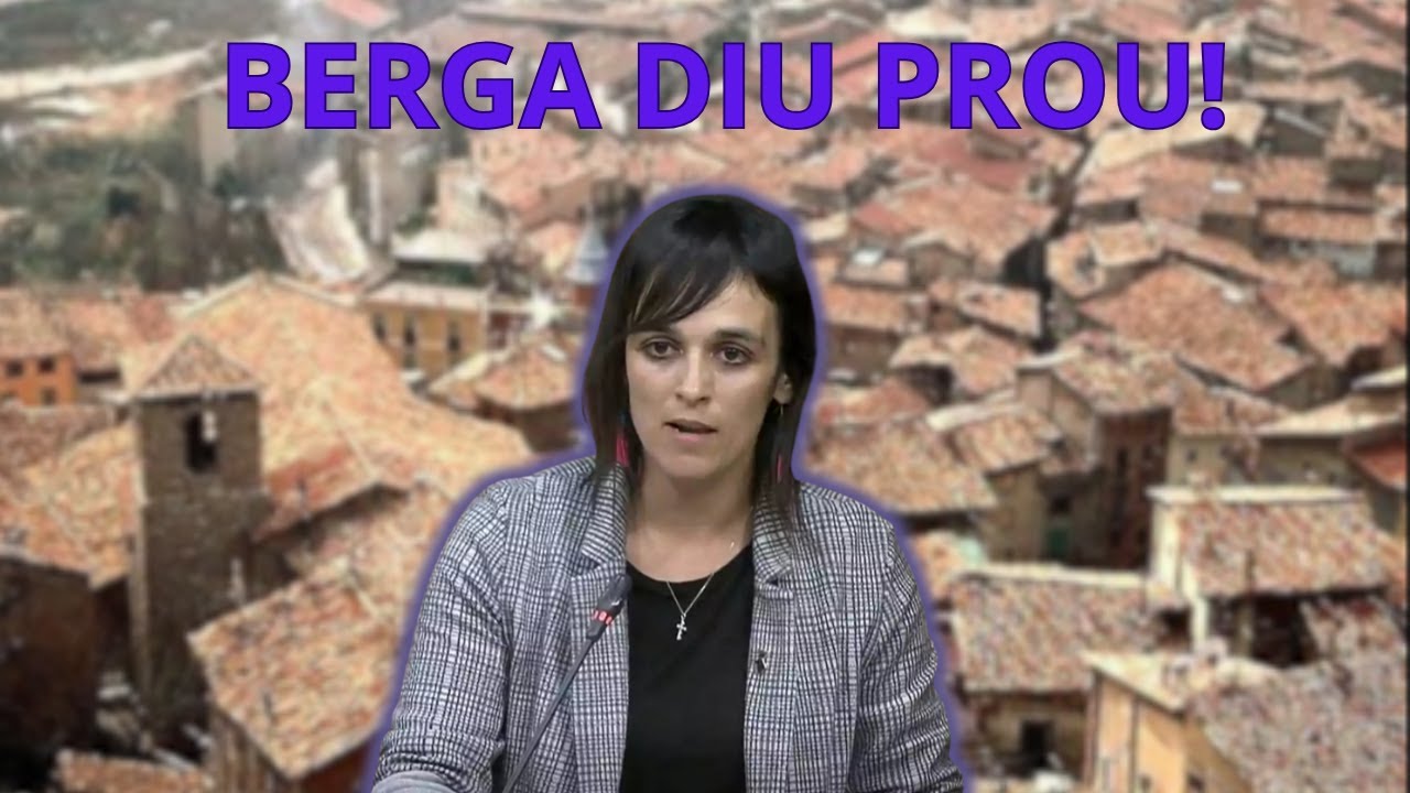 Berga diu prou! Sílvia Orriols exigeix mà dura contra la delinqüència