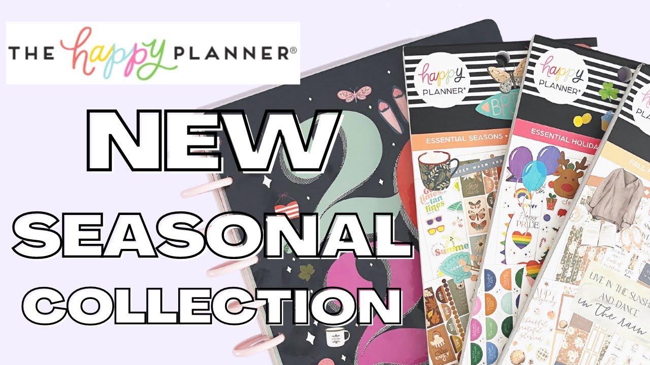 NEW HAPPY PLANNER FALL SEASONAL STICKER BOOK & PLANNER COLLECTION | FLIP THROUGH