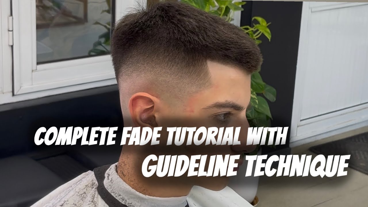 “Complete Fade Tutorial with Guideline Technique”#balayageeducator #هیرکات #ارایشگر #hairstyle #art 