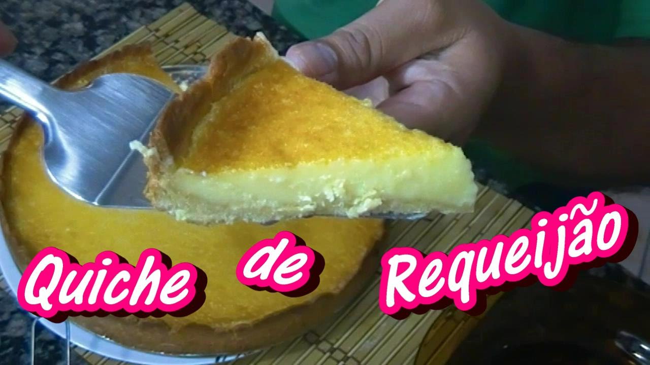 Quiche de Requeijão Fácil e Irresistível