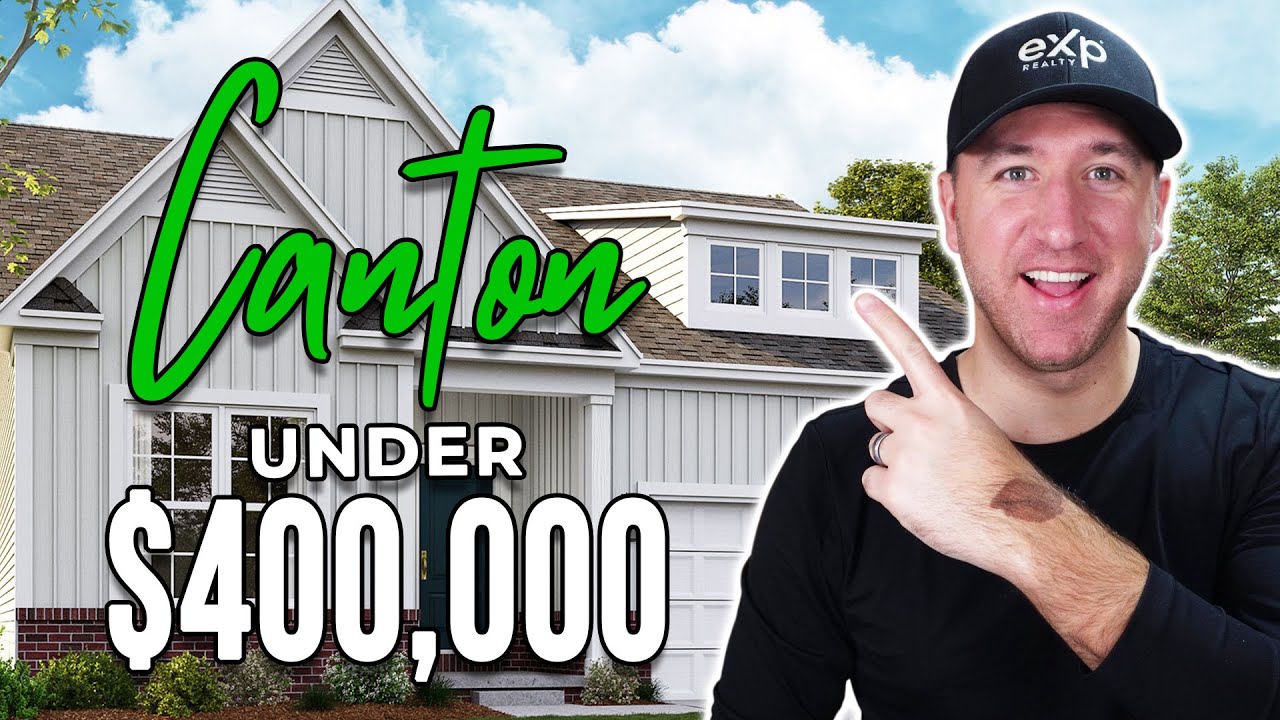 Canton Under $400K | Park Creek by M/I Homes | Fremont model | Canton Michigan | Living In Michigan