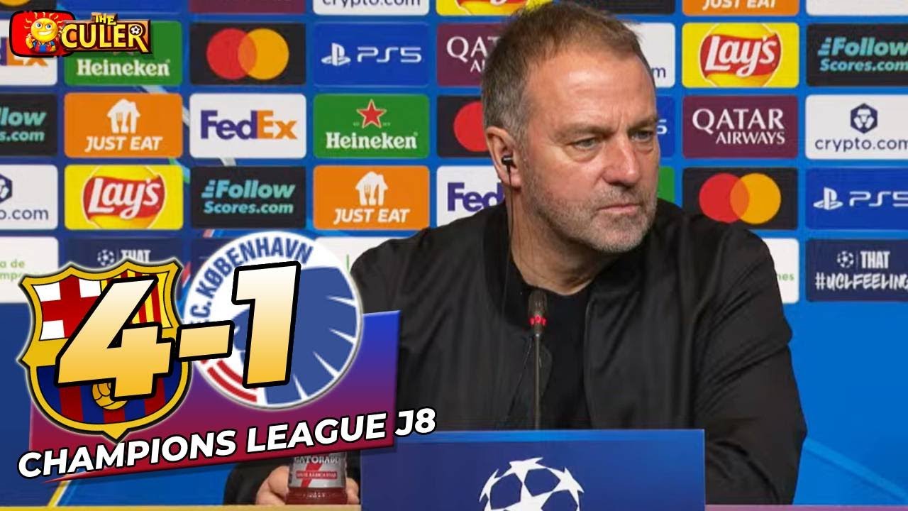 RUEDA PRENSA HANSI FLICK: FC BARCELONA 4-1 FC KøBENHAVN