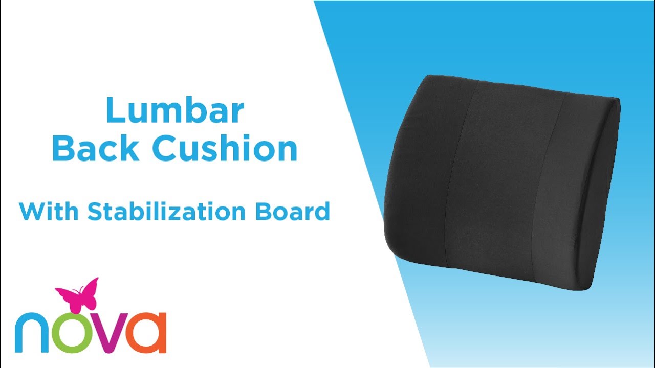 Lumbar Back Cushion with Stabilization Board