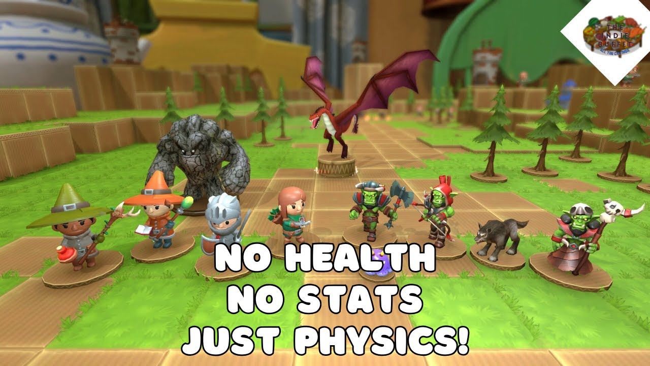 A Tactical Game Based PURELY On Physics!? | Table Tactics