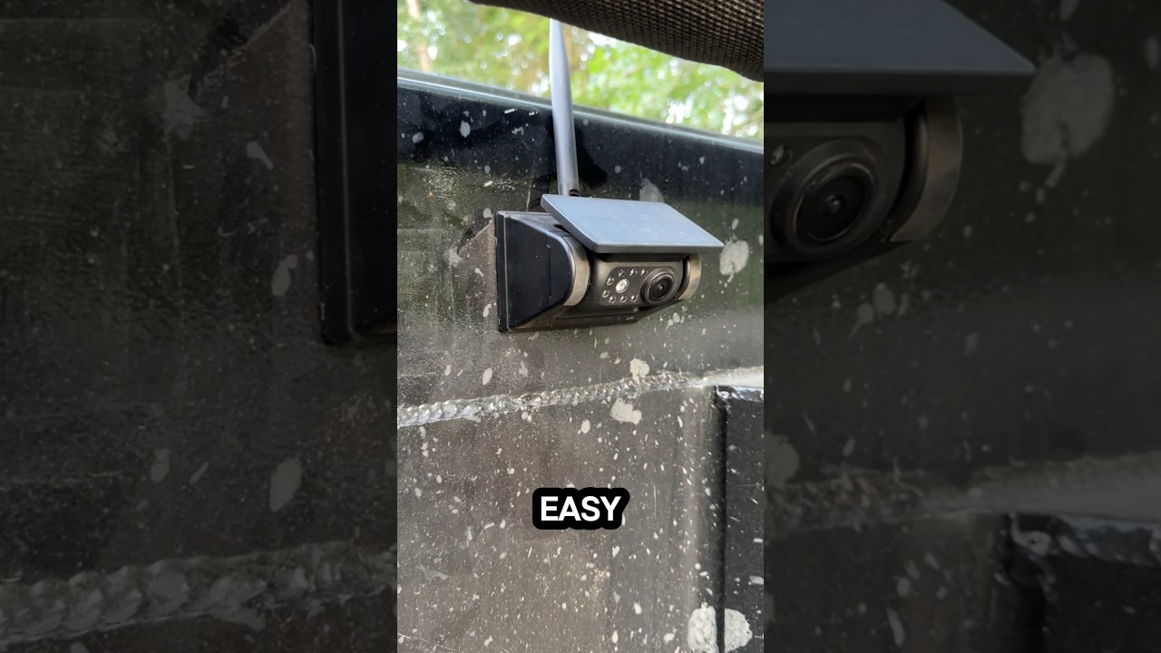 NEW!! Solar Magnetic Back-up Camera System 🔥