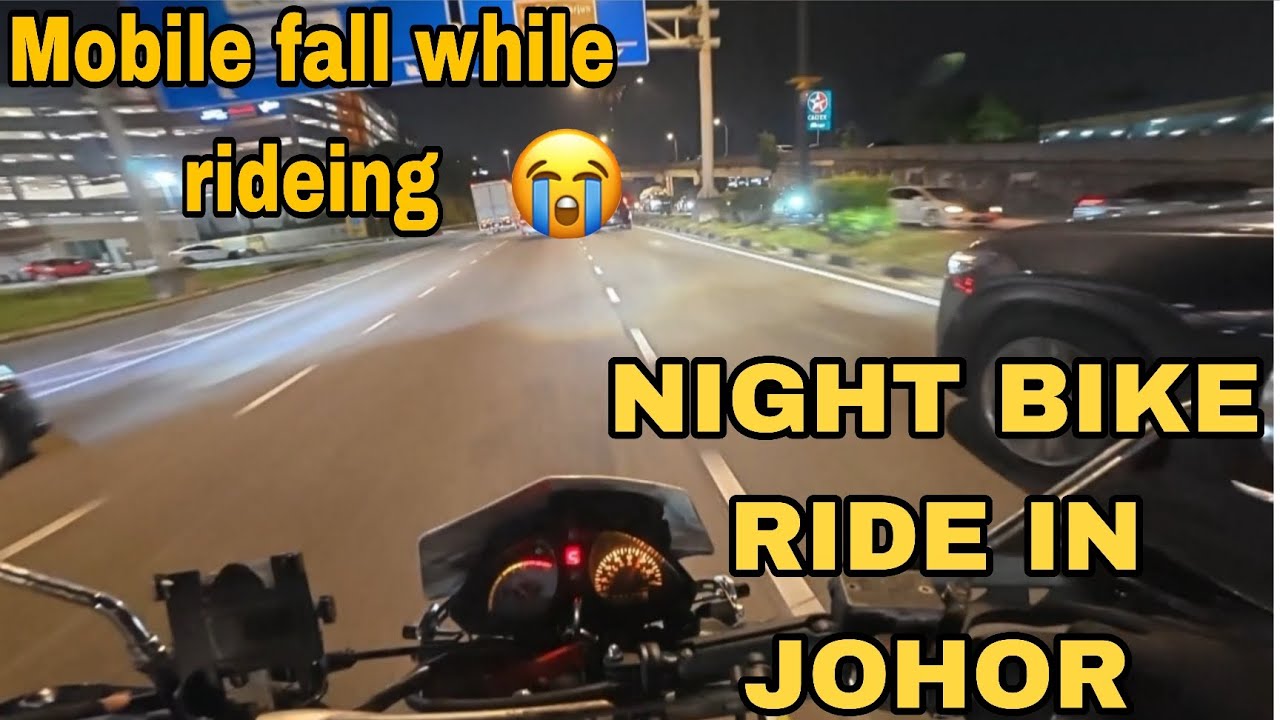 🔥😱Night Bike Rideing In Johor ..मलेसियामा बाइक राइट 🤩Nepali Motovlogs