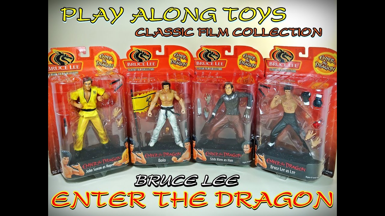 Play Along Toys – Bruce Lee Classic Film Collection – Lee, Roper, Bolo & Han